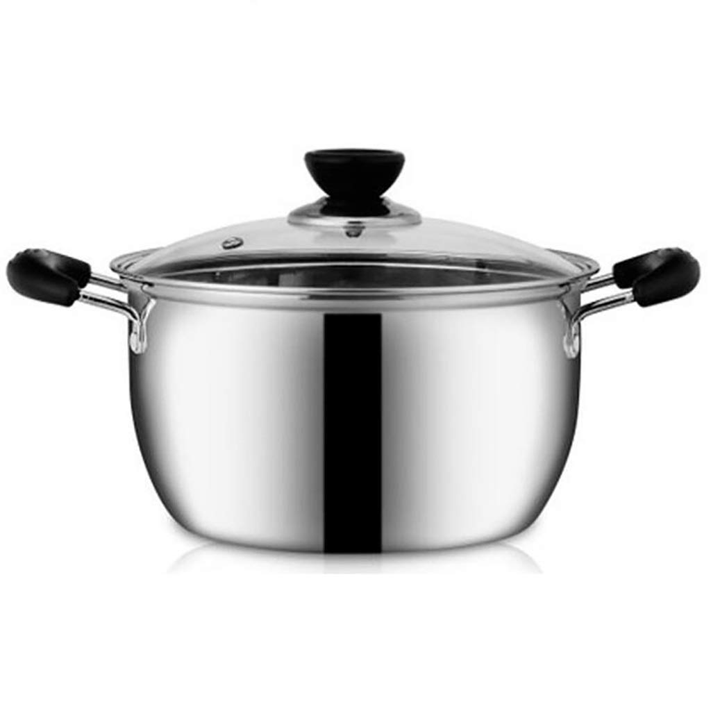 Premium 26cm Stainless Steel Saucepan - Multi-Purpose Soup Pot, Milk Pan & Noodle Soaker for Home, Dorm & Kitchen | Ideal for Cooking, Boiling & Food Prep