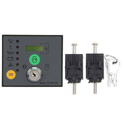 Manual Start Module Electronic Generator Controller - Microcomputer Control Panel for Generators, Automotive & Power Equipment | Reliable Power Backup for Homes, Workshops & Emergency Use