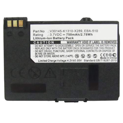 Synergy Digital Replacement Battery for Siemens EBA-510 Cell Phone - 3.7V Li-ion 750mAh High Capacity - Perfect for Extended Use at Home, Office or Travel