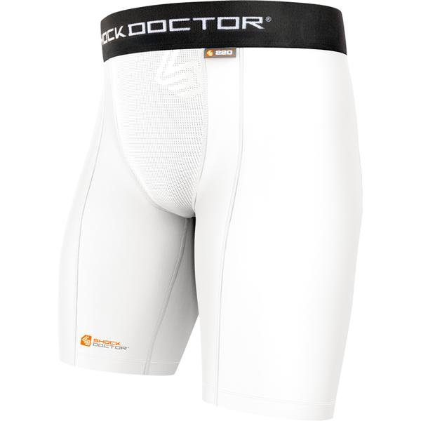 Core Compression Shorts with Cup Pocket - Moisture-Wicking & Breathable Workout Shorts for Men - Perfect for Running, Gym & Sports Training