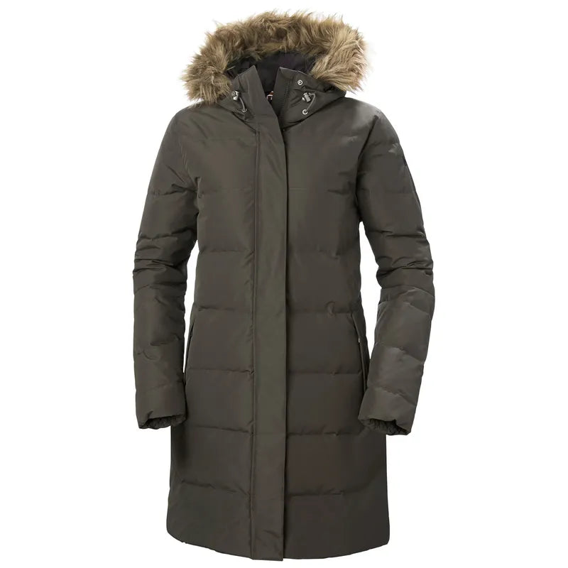 Women's Aden Down Parka - Warm Winter Coat with Hood, Waterproof & Windproof, Lightweight Insulated Jacket for Cold Weather - Perfect for Snowboarding, Skiing & Outdoor Activities