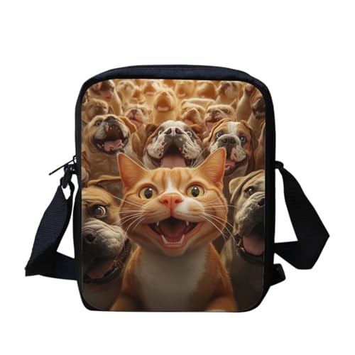 Funny Cat Bulldog