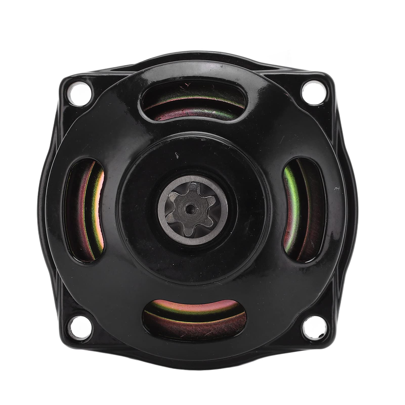 Stainless Steel 6-Tooth Clutch Drum for 47cc 49cc 2-Stroke Engine - Compatible with Mini Pocket Dirt Bike, ATV & Quad - Durable Transmission Replacement Part for Off-Road Performance