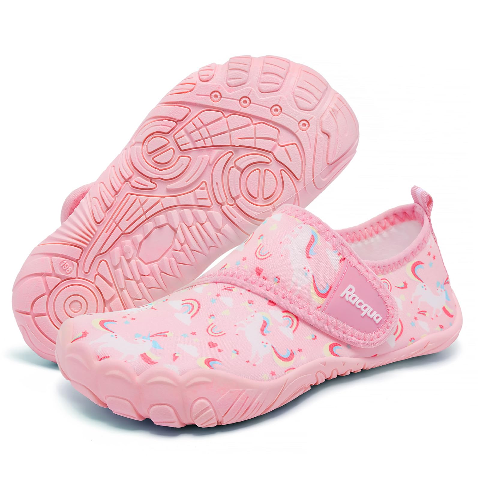 **Kids Quick Dry Water Shoes - Barefoot Swim & Aqua Shoes for Boys & Girls - Lightweight Sport Shoes for Little & Big Kids - Perfect for Beach, Pool & Water Sports**