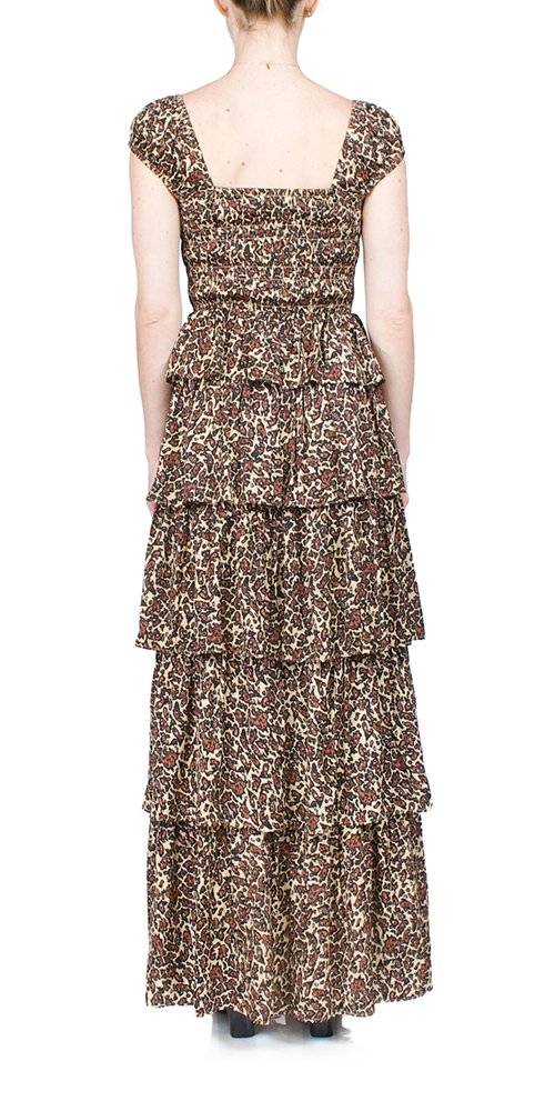Catalina Dress Paisley Print - Flowy Boho Maxi Dress for Women | Perfect for Beach Vacations, Summer Parties & Casual Outings