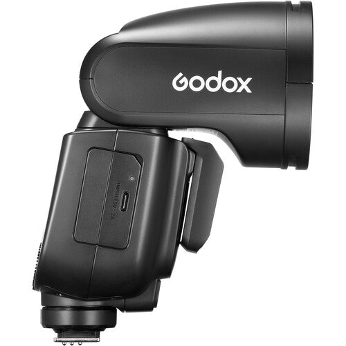 Godox V1Pro Round Head Flash Speedlite for Olympus & Panasonic Cameras - Perfect for Portrait, Wedding, and Studio Photography