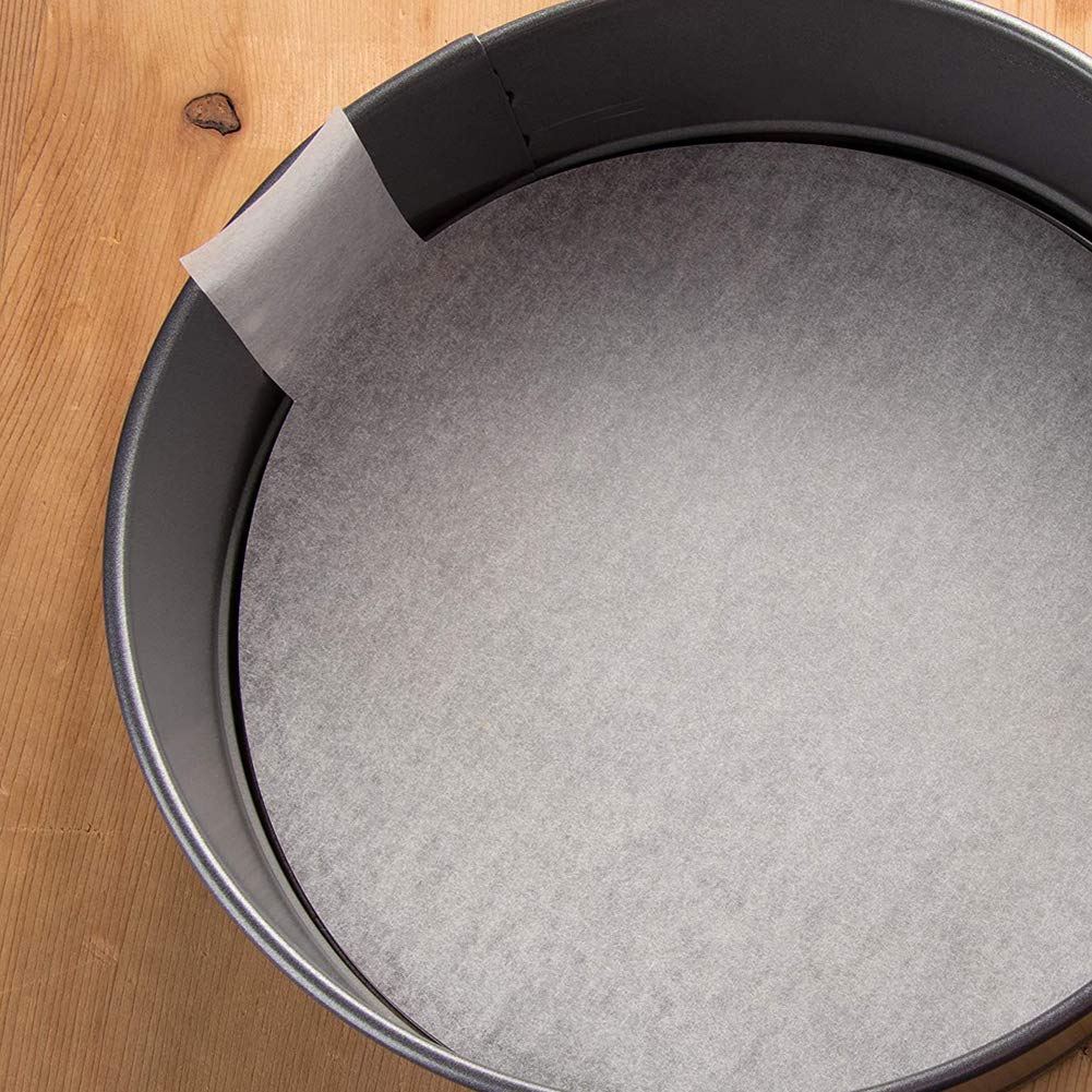 100pcs 6-Inch White Round Parchment Paper Cake Pan Liners with Lift Tabs - Non-Stick Baking Sheets for Cakes, Cupcakes & Dutch Oven Cooking - Perfect for Home Bakers & Professional Chefs