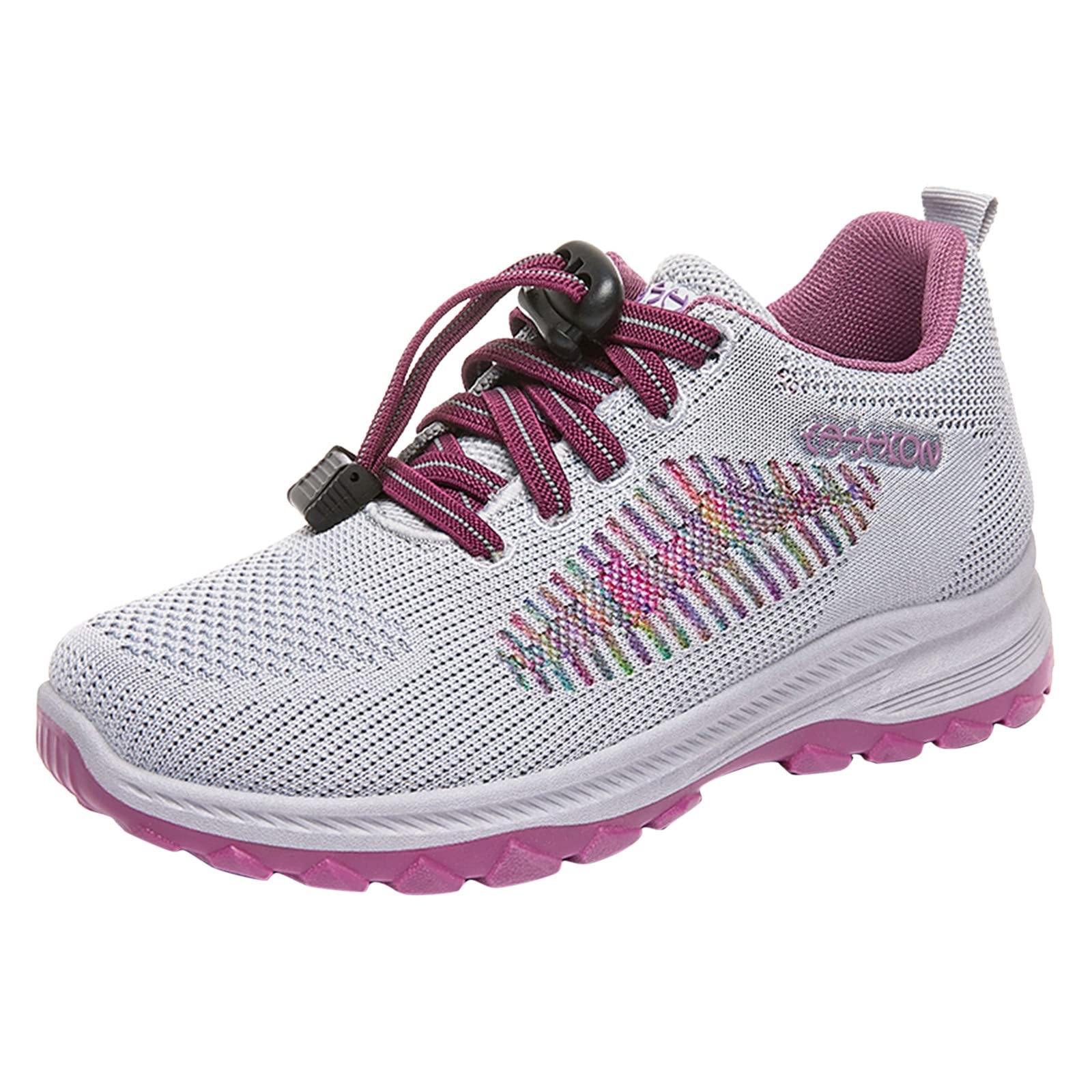 Women's Running Sneakers Size 6.5 - Breathable Mesh Non-Slip Fashion Sneakers for Women | Perfect for Jogging, Gym Workouts & Casual Wear in Autumn