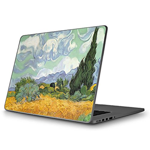 Van Gogh Wheatfield with Cypresses Laptop Skin Decal for MacBook Pro 13