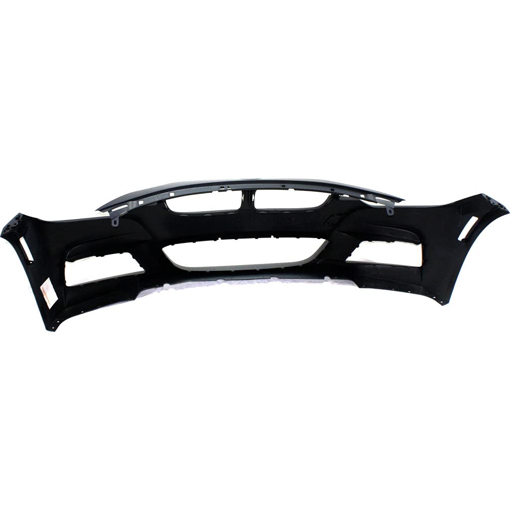 BMW 328d/328d xDrive Front Bumper Cover 2014-2018 | Primed M Sport Line Replacement for Sedan & Wagon | OEM# 51118067951 | Perfect Fit for Collision Repair & Performance Upgrade