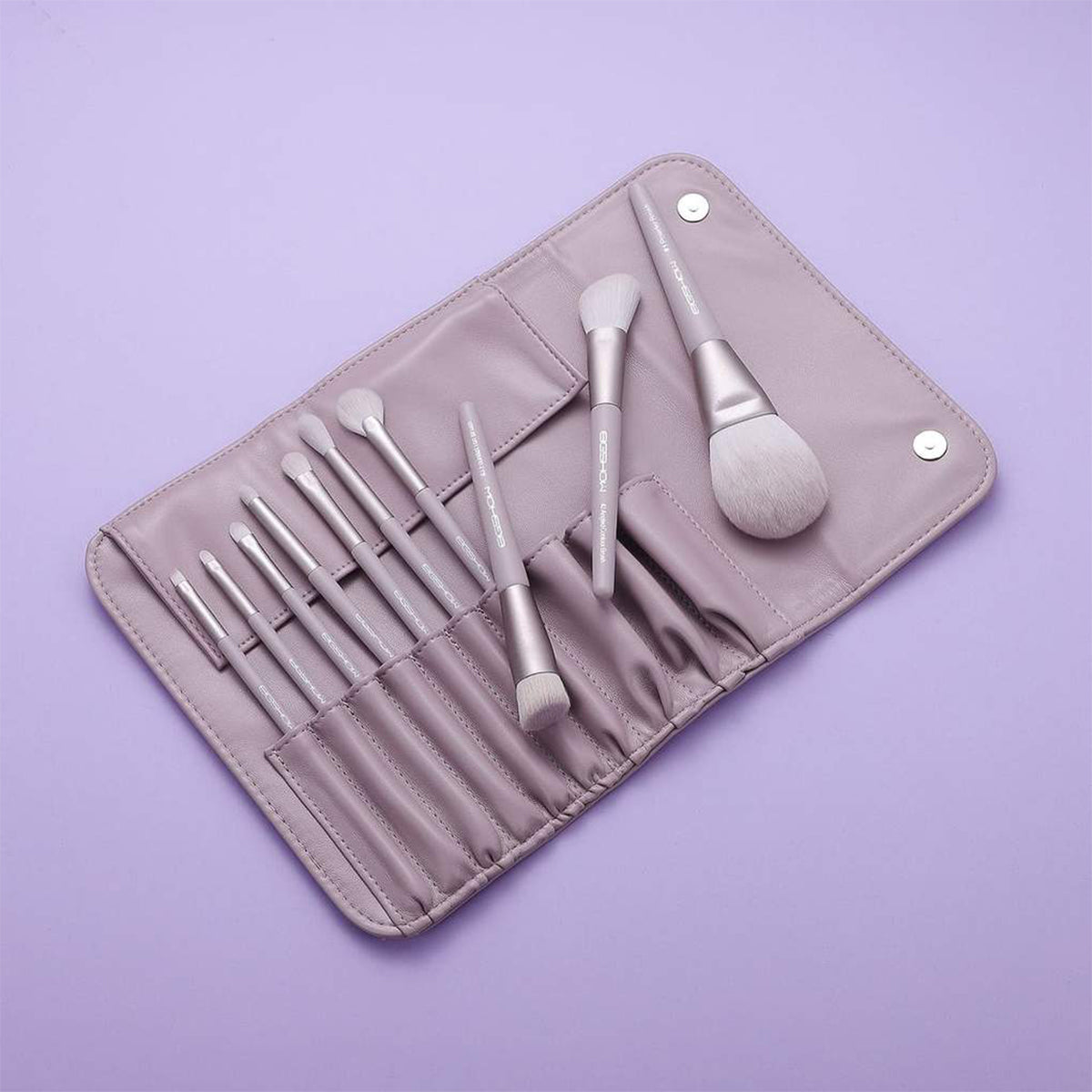 10-Piece Morandi Series Lilac Makeup Brush Set - Soft & Durable for Flawless Blending & Contouring | Perfect for Professional Artists & Beginners
