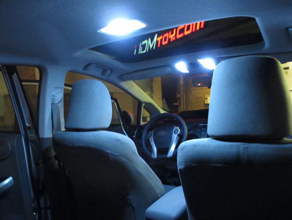 Premium SMD LED Interior Lights Kit for 2009-2023 Kia Forte & Forte Koup - Xenon White Upgrade - Easy Installation for Dashboard, Dome, Trunk & Map Lights - Enhance Night Visibility & Modern Style