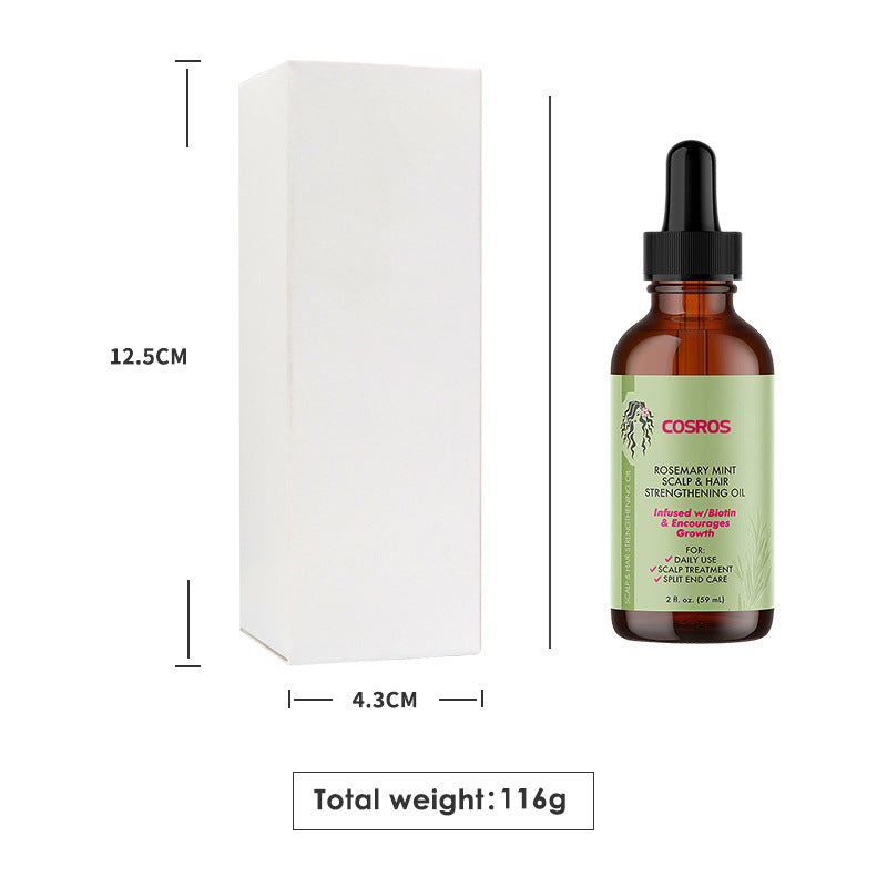 Premium Rosemary Essential Oil for Hair Care - Herbal Blend for Growth & Scalp Health - Perfect for Aromatherapy & DIY Hair Treatments