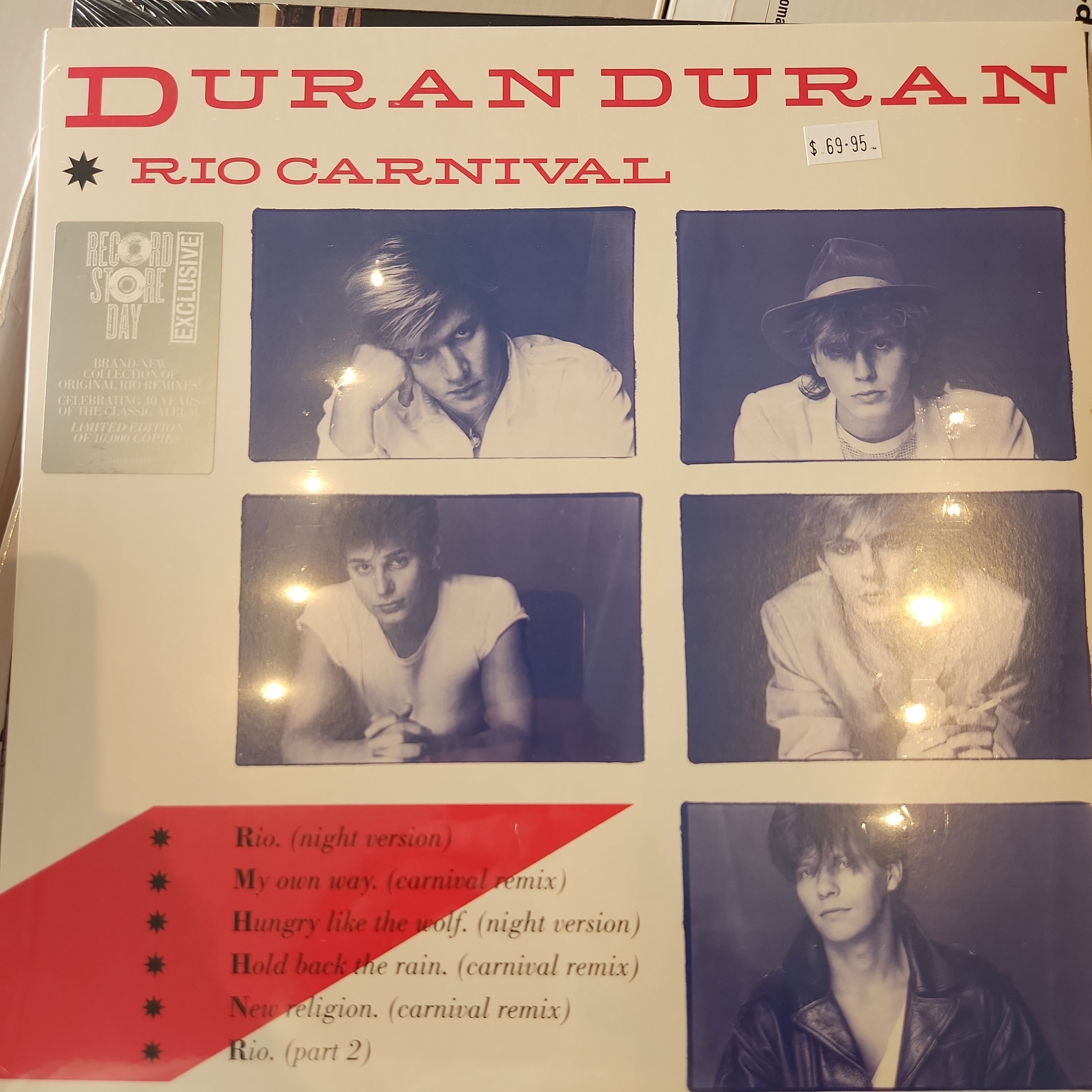 Duran Duran Rio Carnival Limited Edition RSD Vinyl LP – Collectible Record Store Day Exclusive for Music Lovers & Vinyl Collectors (Perfect for Home Listening, Gifts & Music Collections)