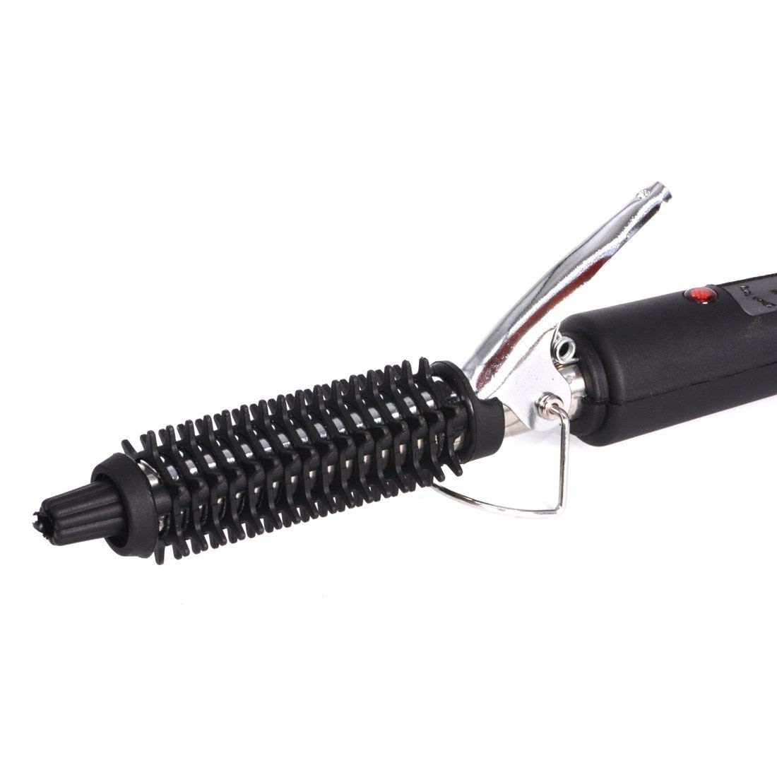 Professional Hair Curler Iron & Styling Brush for Women - ALESSO 2-in-1 Curling Wand with Machine Stick & Roller for Perfect Beach Waves, Salon-Quality Styling at Home