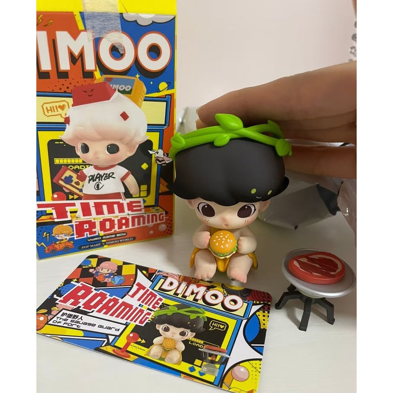 DIMOO Time Roaming Series - Savage Guard of Fort Collectible Figure | Limited Edition Art Toy for Display, Gift & Home Decoration | Perfect for Anime Fans & Toy Collectors