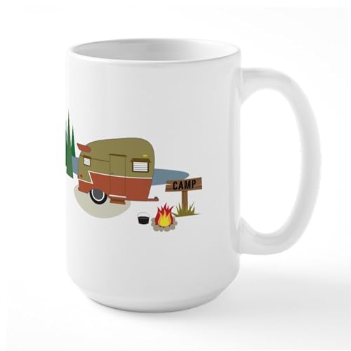White - Camping Trailer Mugs