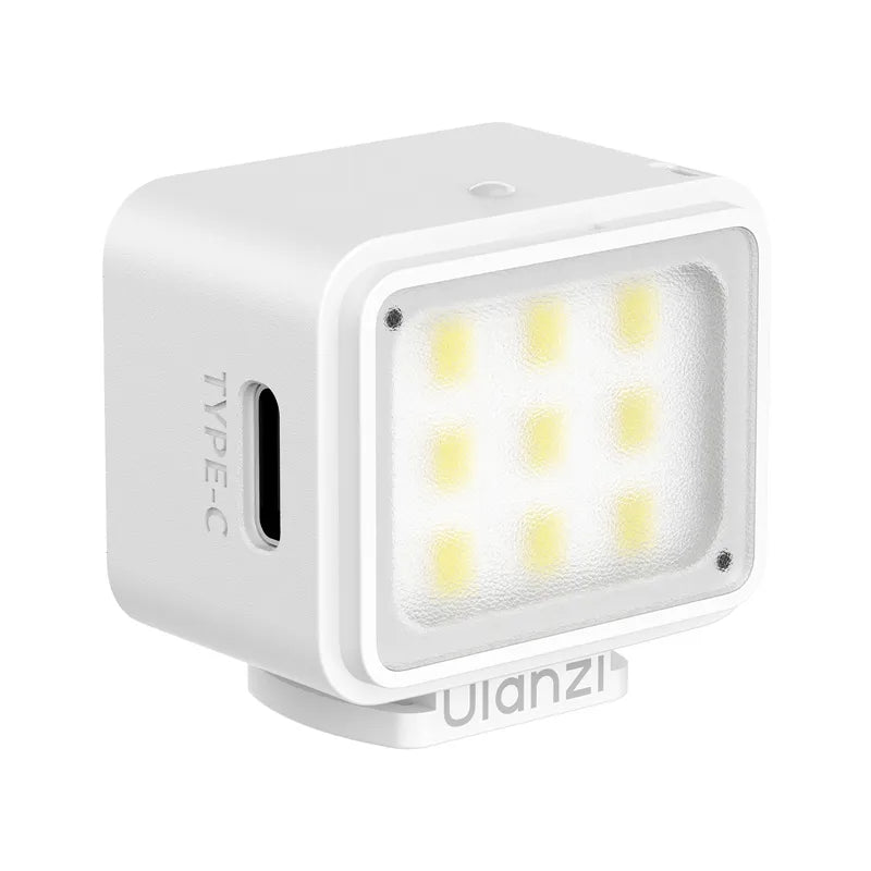 Ulanzi DG01 Cube Light - Portable LED Video Light for Photography, Vlogging, and Content Creation - Perfect for YouTube, TikTok, and Live Streaming