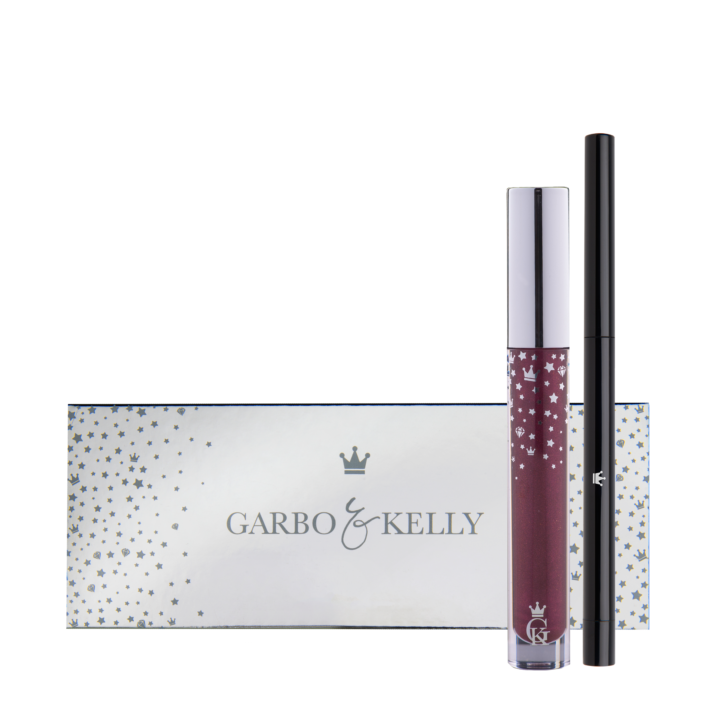 Royalty Gloss Kit Inc Lip Definer - Long Lasting Lip Liner & Gloss Set for Full Lips | Perfect for Everyday Wear, Date Night & Special Occasions