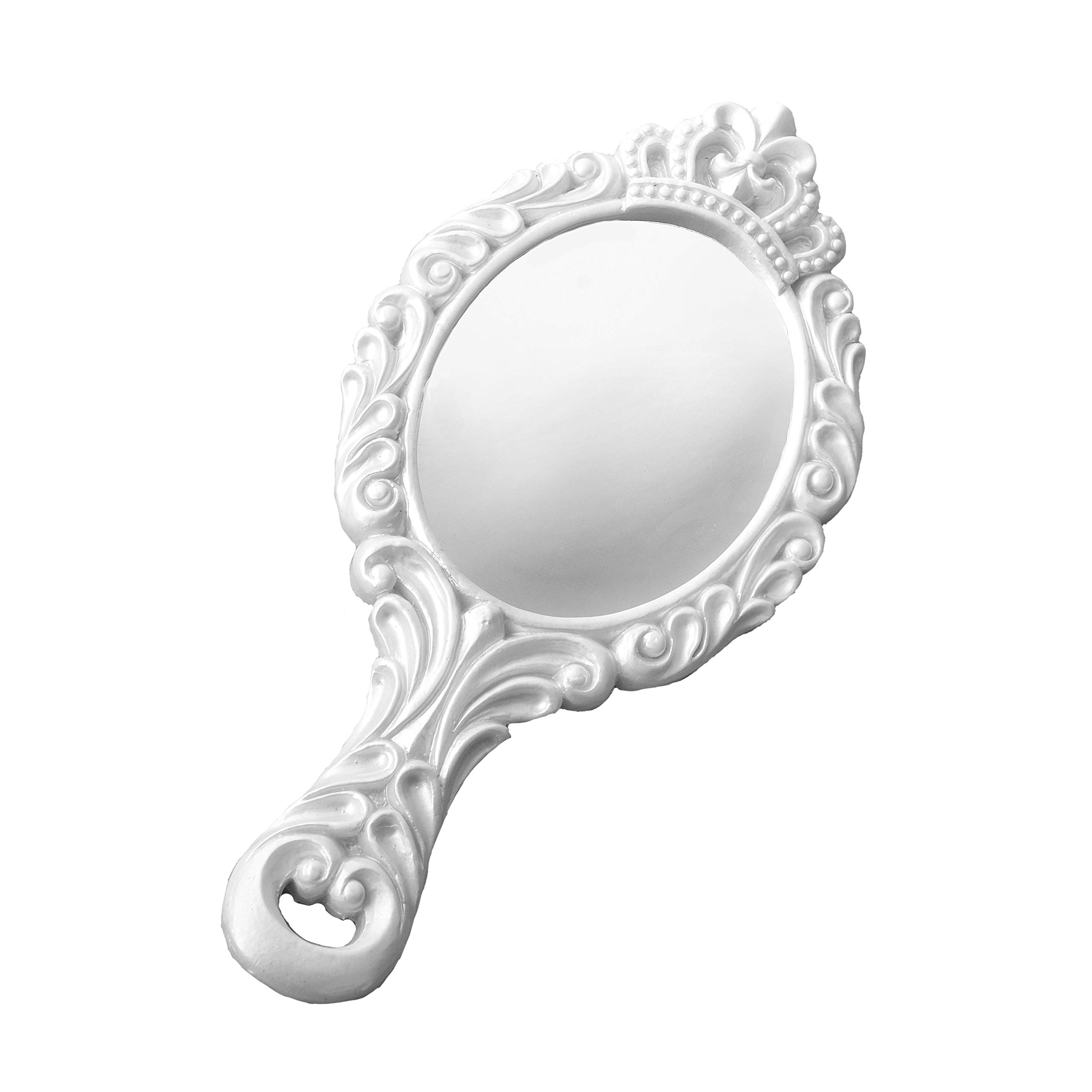 Royal Princess Themed Hand Mirror - Elegant Ornate Design for Weddings, Birthday Parties & Bridal Showers - Bulk Pack of 96 - Perfect Party Favors & Gift Ideas
