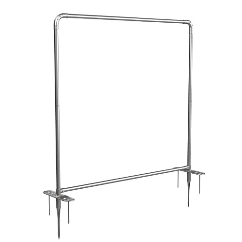 Silver Rack with Stakes