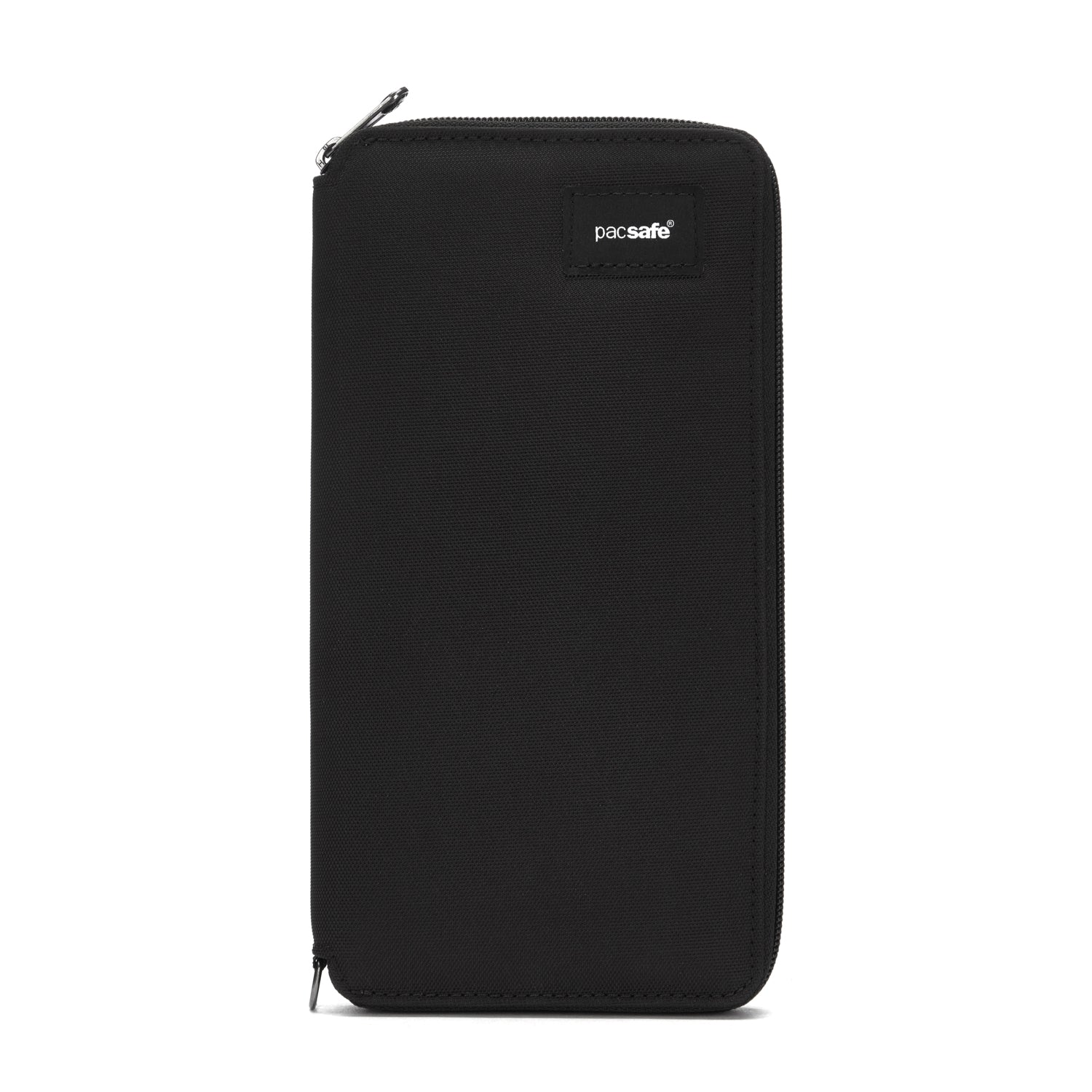 Pacsafe RFIDSafe Travel Wallet - RFID Blocking Passport Holder for Secure Travel | Perfect for Airports, Hotels & International Trips