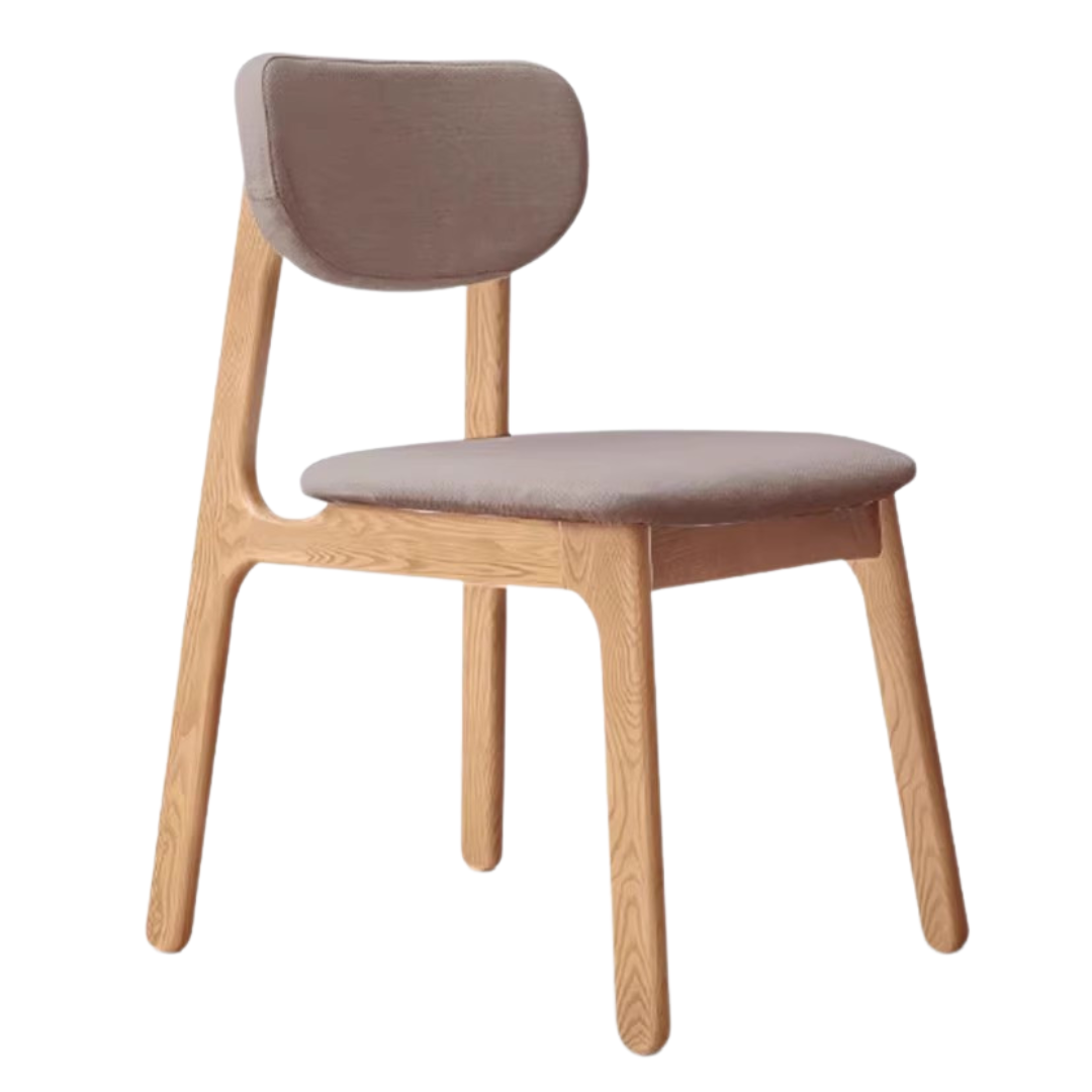4-Piece Solid Wood Dining Chair Set - Oak, Ash & Black Walnut - Perfect for Kitchen, Dining Room & Farmhouse Decor
