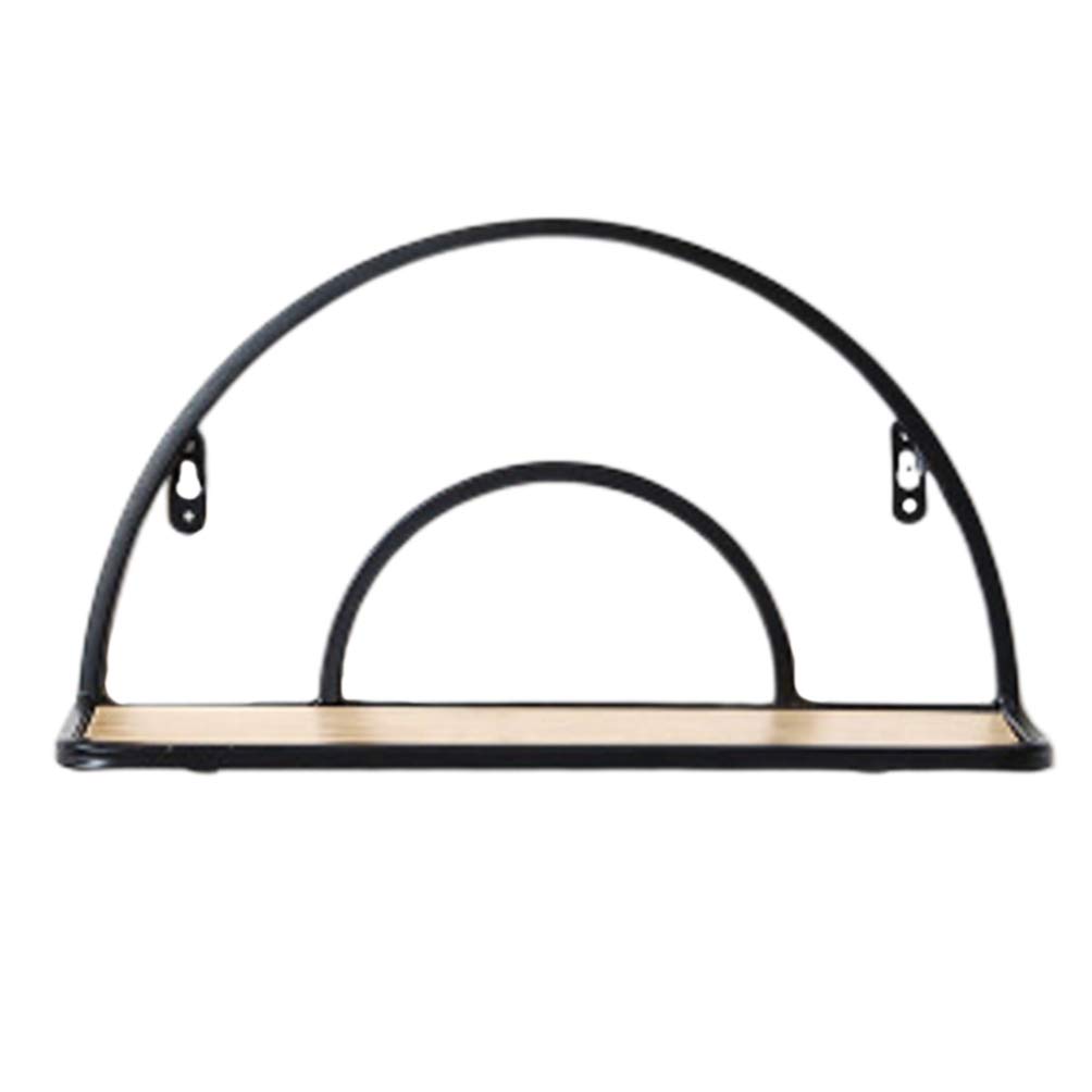 Decorative Shelf Brackets - Heavy Duty Wall Mounted Storage Rack with Iron Hanging Holder for Home & Office Organization | Perfect for Kitchen, Bathroom, Living Room & Garage Storage Solutions