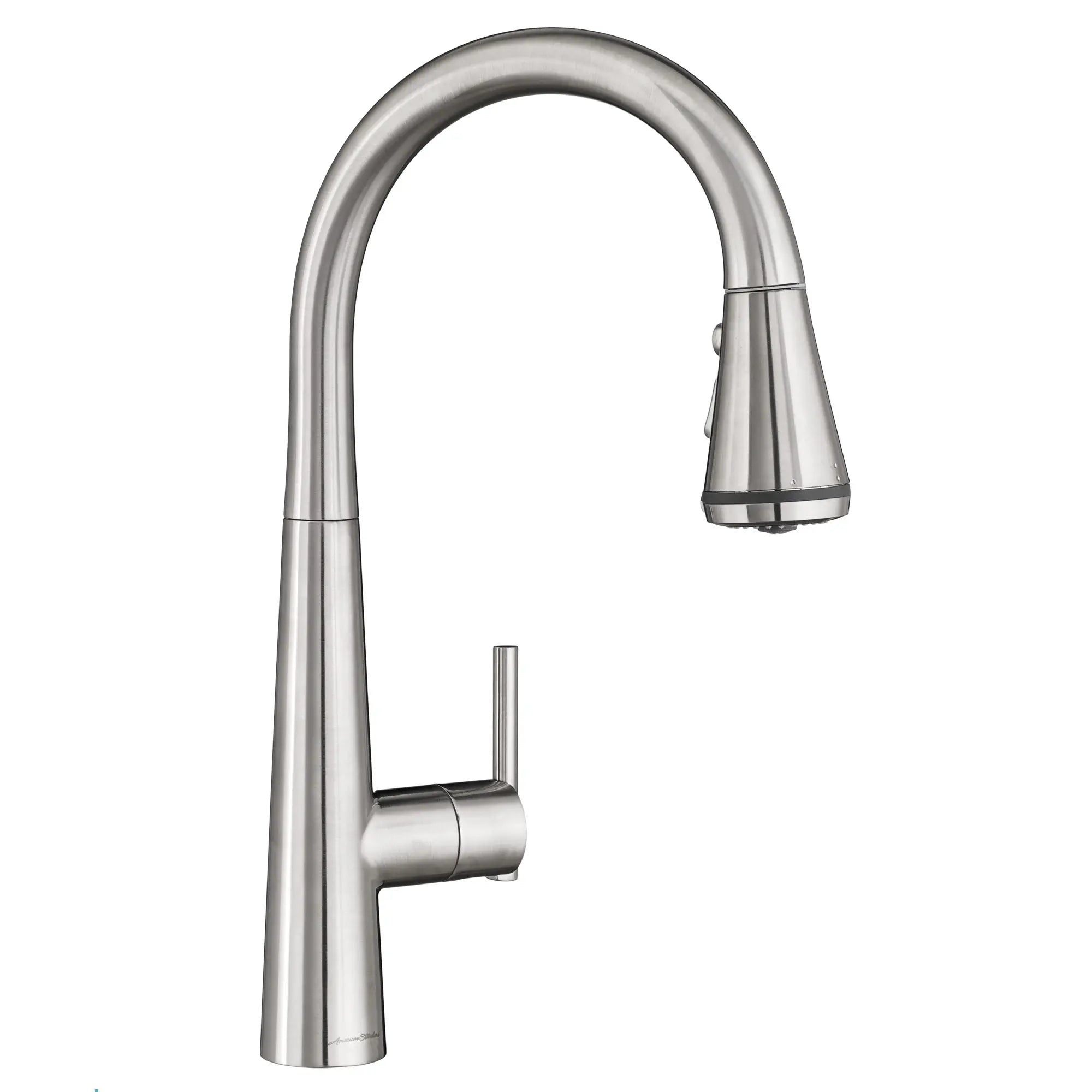 Edgewater® Single Handle Pull Down Kitchen Faucet with 3 Spray Modes - 1.8 GPM (6.8 L/min) High Arc Brushed Nickel - Perfect for Modern Kitchens & Busy Home Chefs
