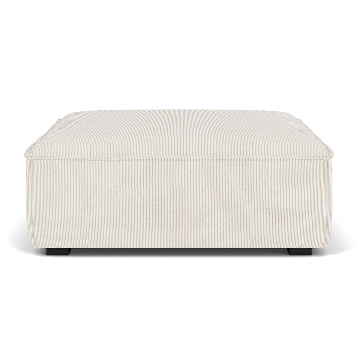 Premium Daphne Velvet Extra Large Footrest - Soft & Supportive Ottoman for Living Room, Office & Bedroom - Comfortable Foot Rest Stool for Relaxing, Working & Nursing (Grey)