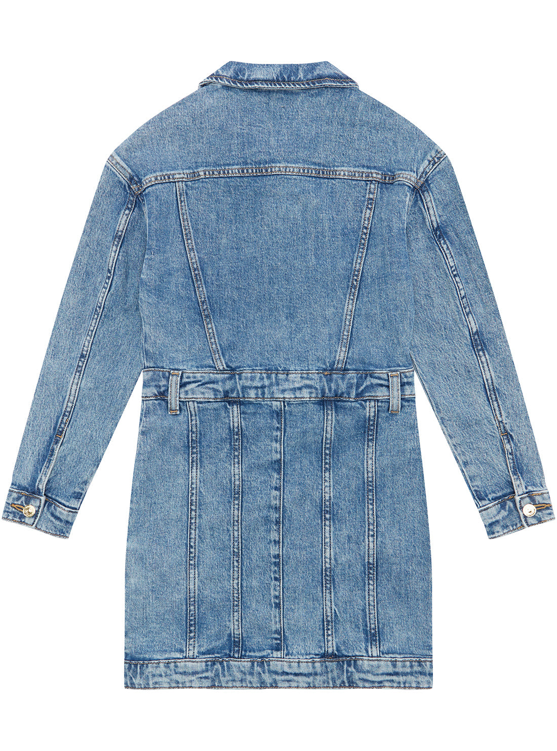Blue Denim Stretch Dress for Women - Size 7 to 16 - Comfortable & Stylish Casual Wear for Everyday Outings, Date Nights & Office Outfits