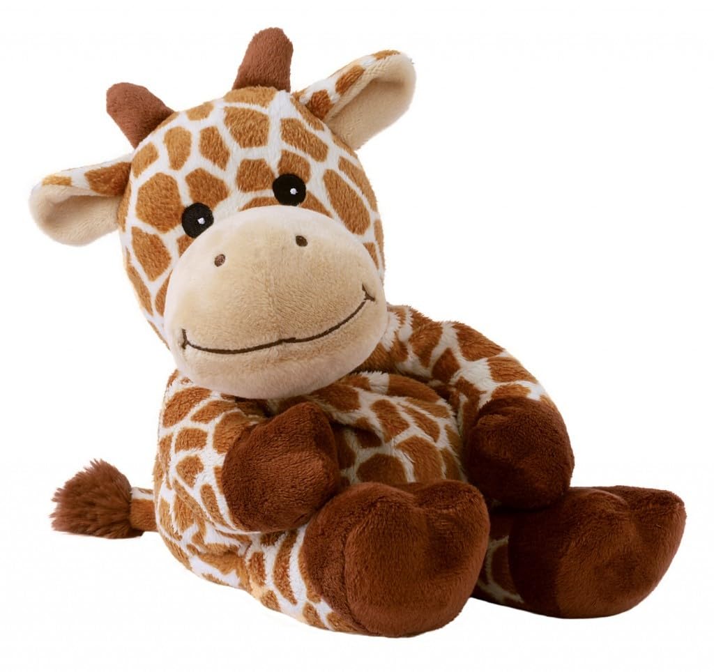 Neo Toys - Heating Pad Plush Giraffe, Soft Warm Stuffed Animal for Kids & Adults, Perfect for Relaxation, Pain Relief & Comfort - Ideal for Home, Office & Travel Use