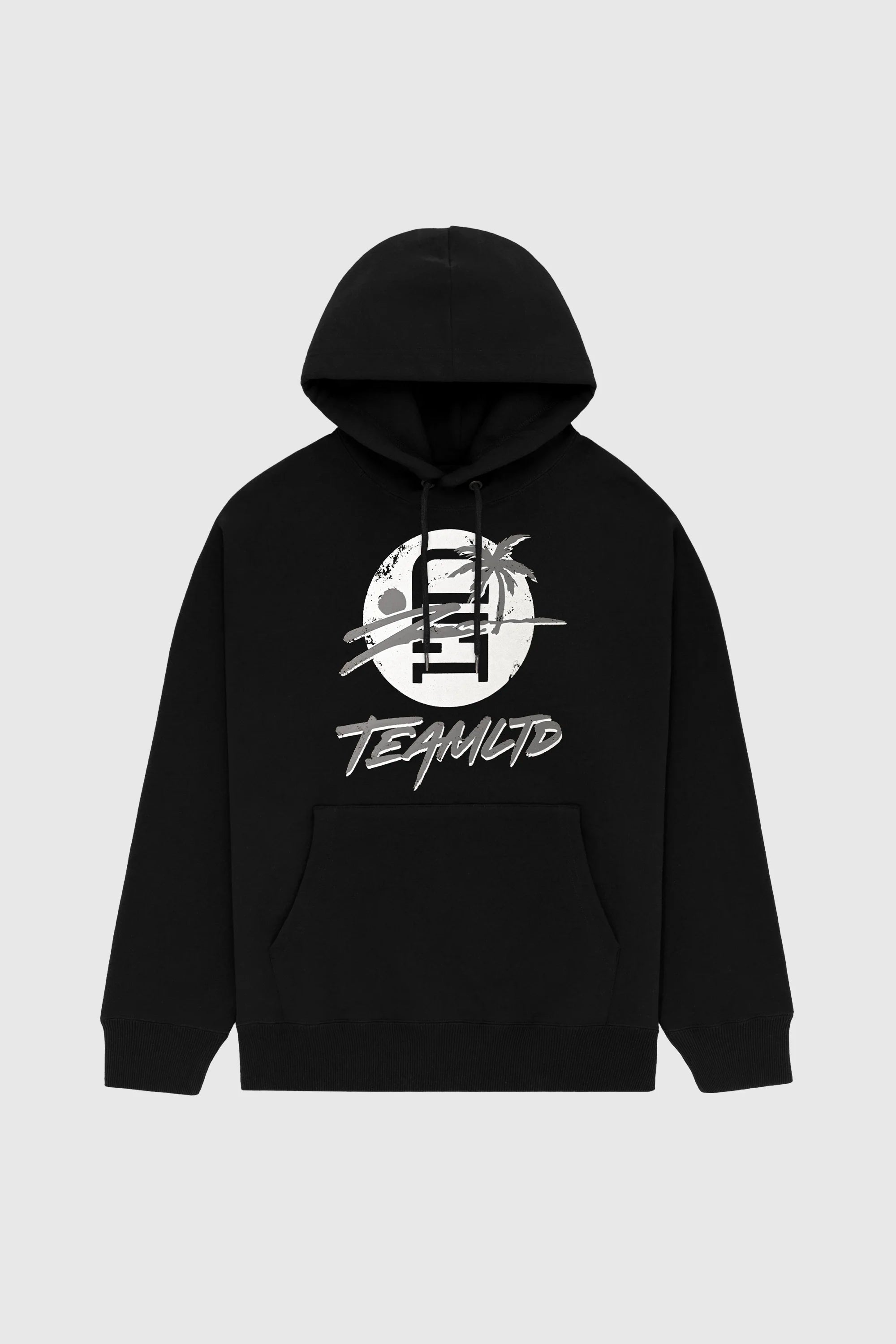 Custom Logo Palm Print Hoodie - Soft & Stylish Unisex Pullover for Men & Women - Perfect for Casual Wear, Street Fashion & Outdoor Activities