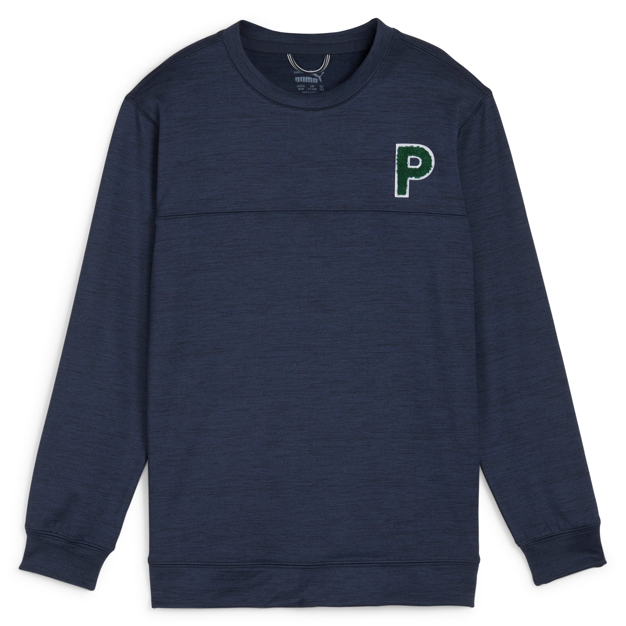 Boys CLOUDSPUN Crewneck Golf Sweater - Soft & Breathable Knit Pullover for Junior Golfers - Perfect for Golf Tournaments & Casual Wear
