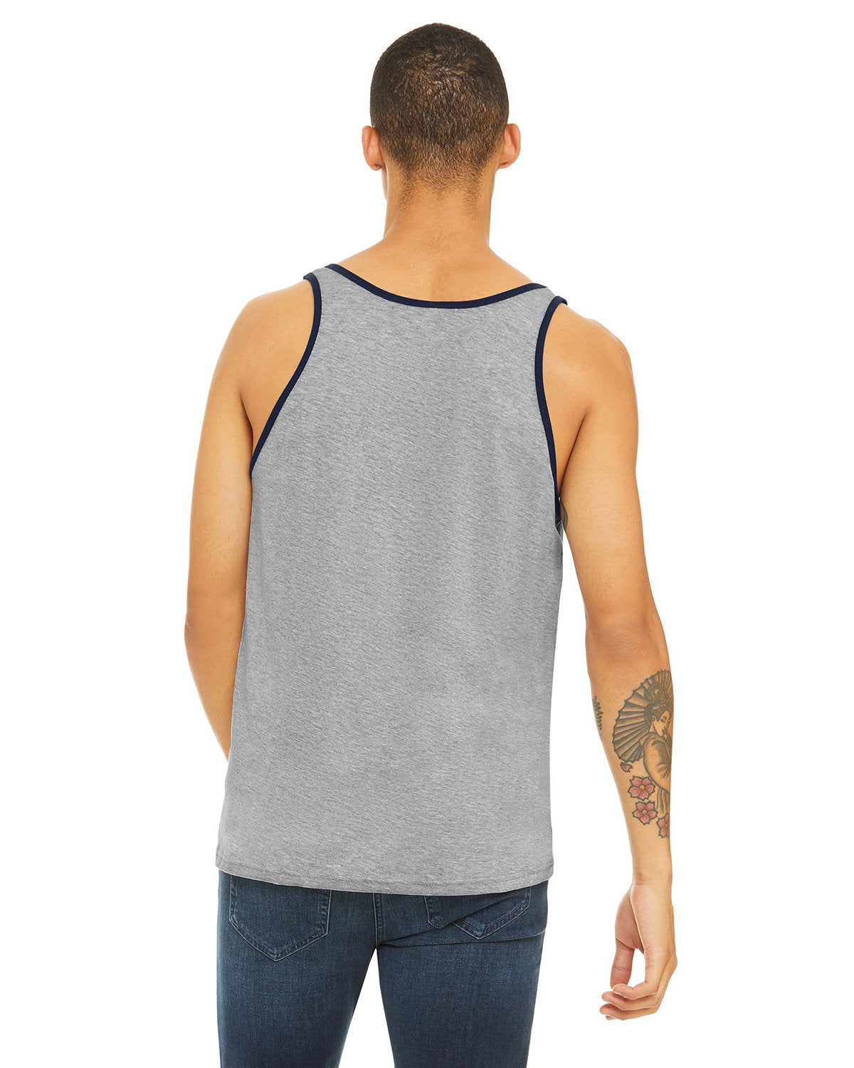 Bella + Canvas 3480 Unisex Jersey Tank Top - Soft Cotton Spaghetti Strap Casual Shirt for Men & Women - Perfect for Summer, Gym, Beach & Lounge Wear