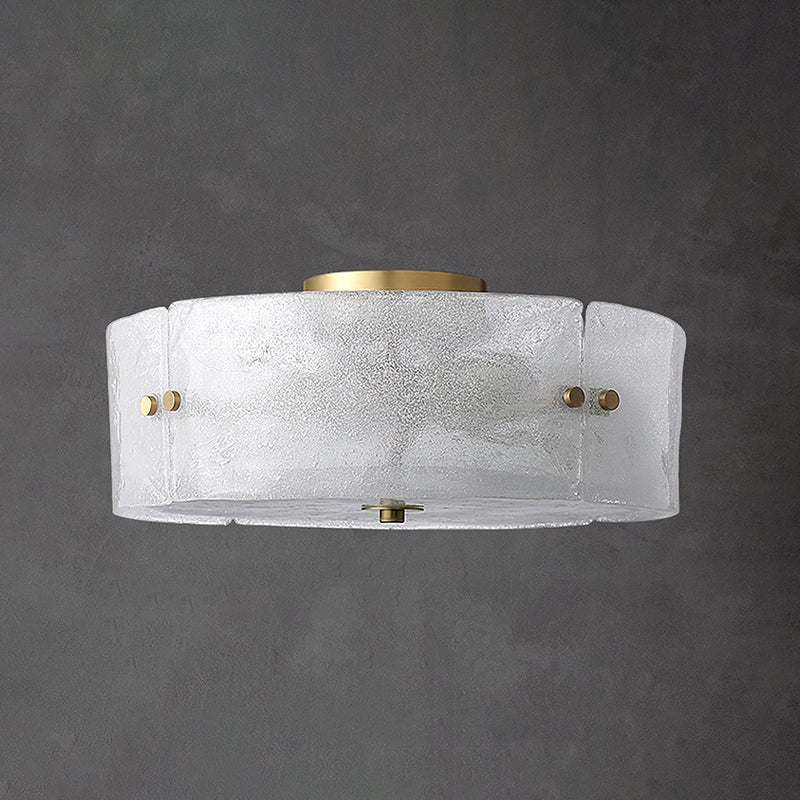 Dumount Modern Ceiling Light Fixture - Energy Efficient LED Flush Mount for Bedroom, Living Room, Kitchen & Hallway Lighting