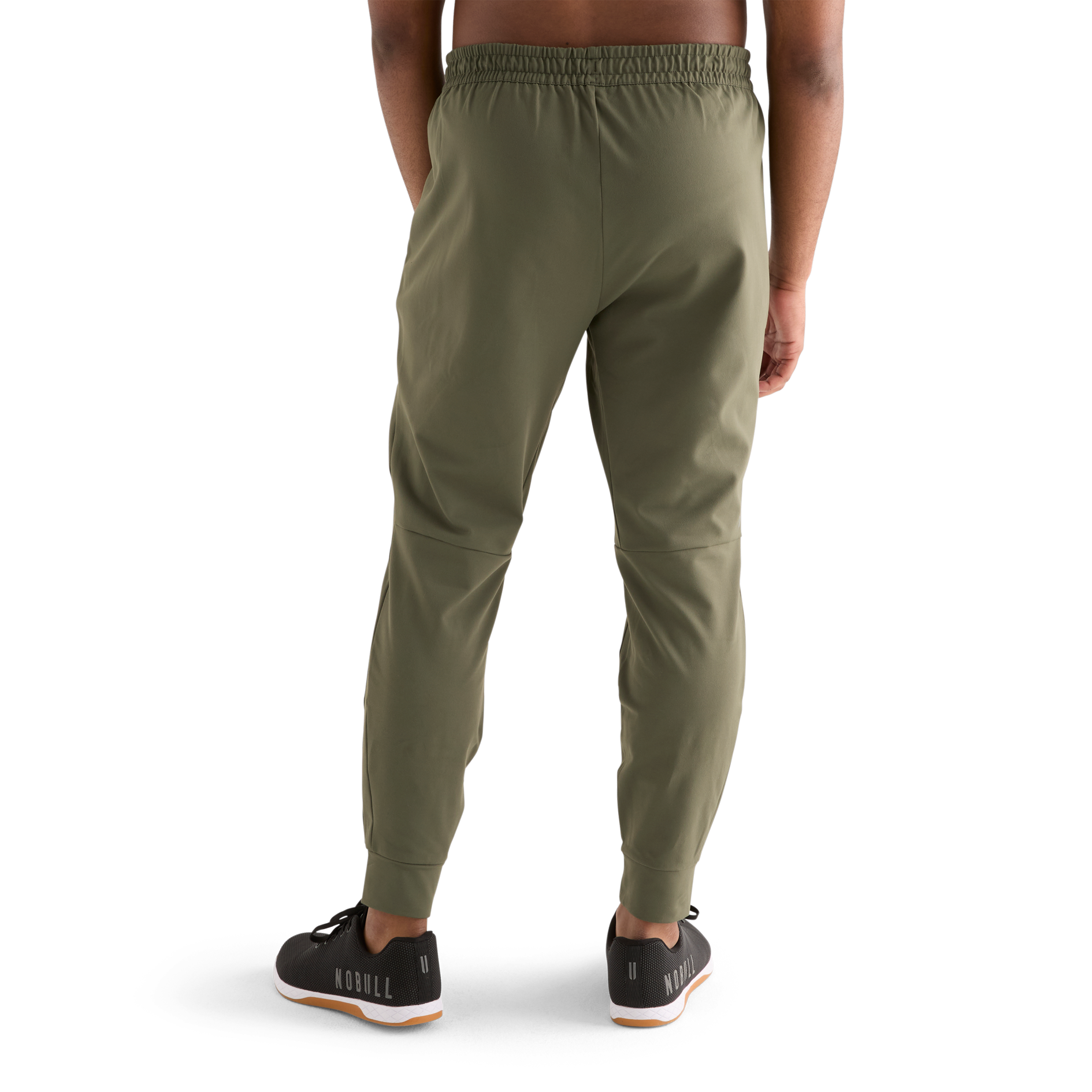 Men's Jogger Pants - Army Green Casual Sweatpants for Running, Workout & Lounge Wear - Comfortable Athletic Tapered Joggers with Pockets