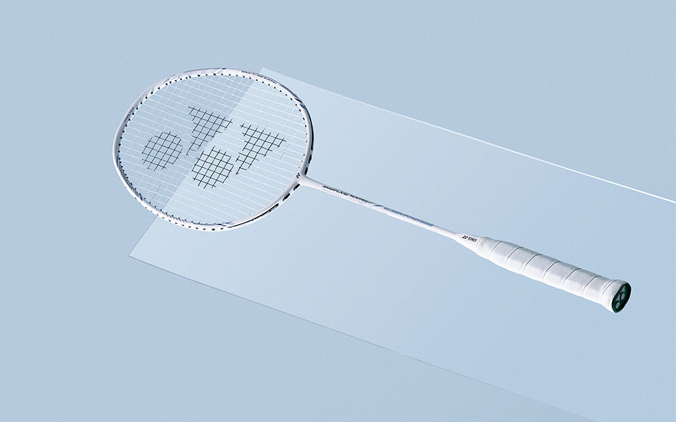Yonex Nanoflare NextAge Badminton Racket - Lightweight Carbon Fiber Shuttlecock Racket for Professional Players (White/Gray) | Perfect for Tournaments & Training Sessions