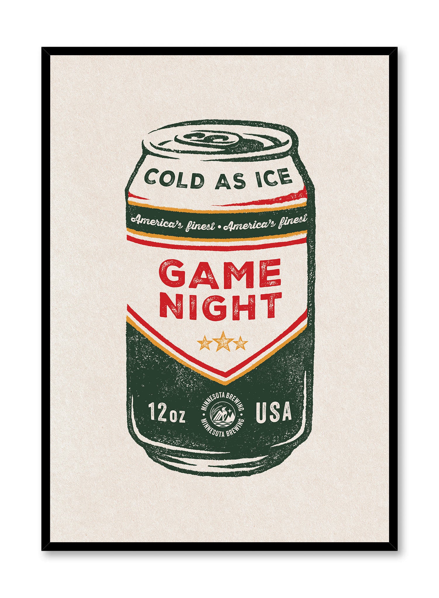Game Night in Minneapolis Poster - Fun Board Game Party Decor for Home, Office & Events - Perfect for Family Gatherings & Game Nights