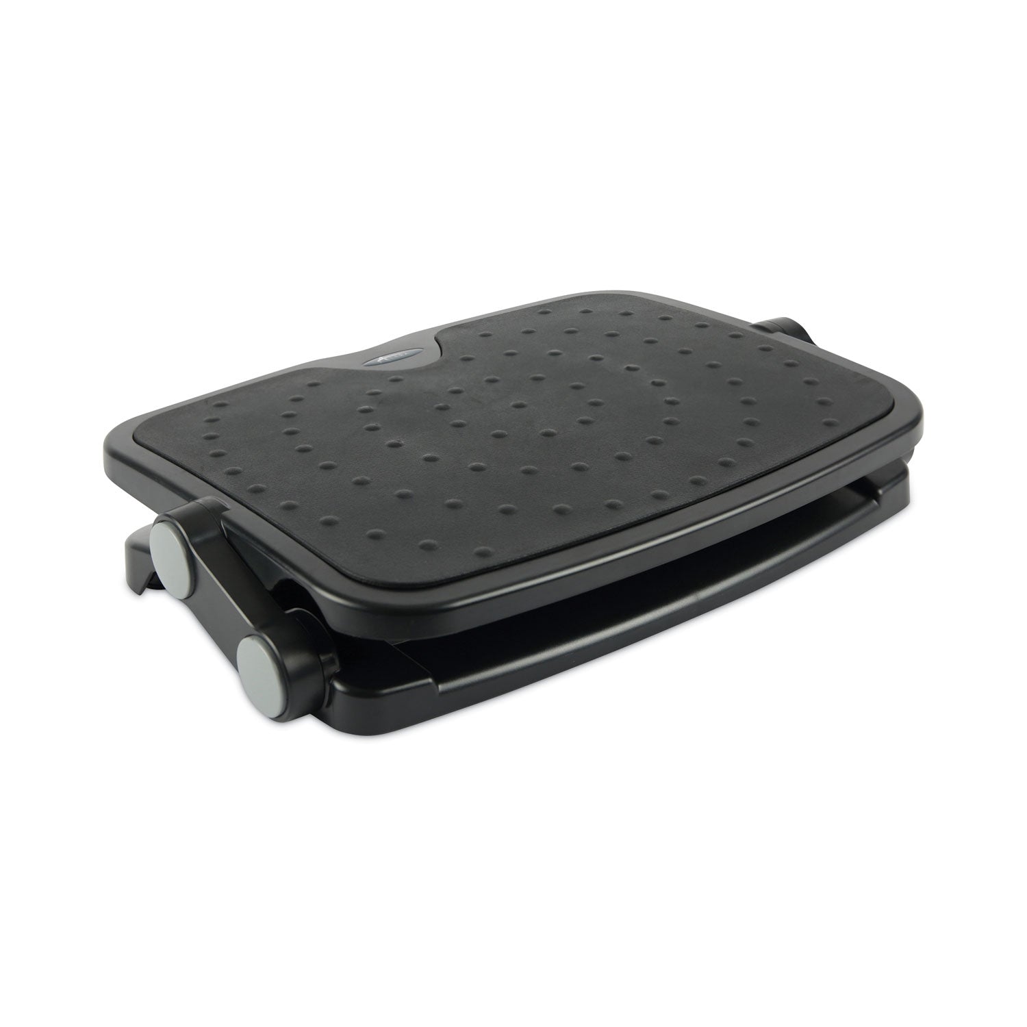 Alera® Soft Cushioned Ergonomic Footrest - Adjustable Height 3.75