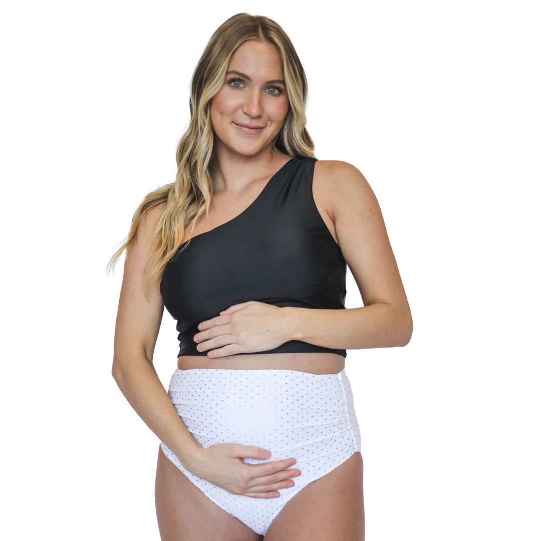 Women's Single Shoulder Tankini Top - Sexy Swimwear for Beach & Pool - Perfect for Summer Vacation & Water Sports