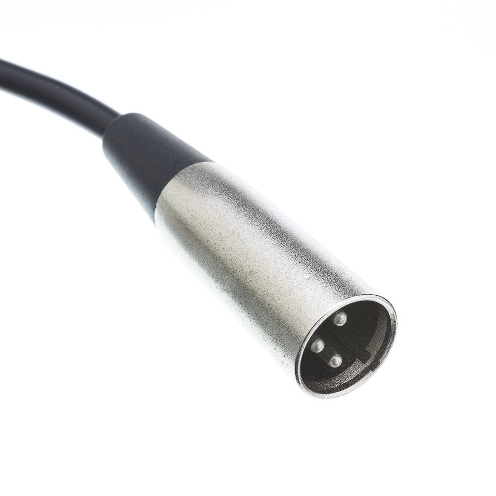 Premium XLR Male to 1/4 Inch Mono Male Audio Cable - 15ft High-Quality Shielded Cord for Studio Microphones, Instruments & Professional Audio Equipment - Perfect for Live Performances, Recording Studios & DJ Setups