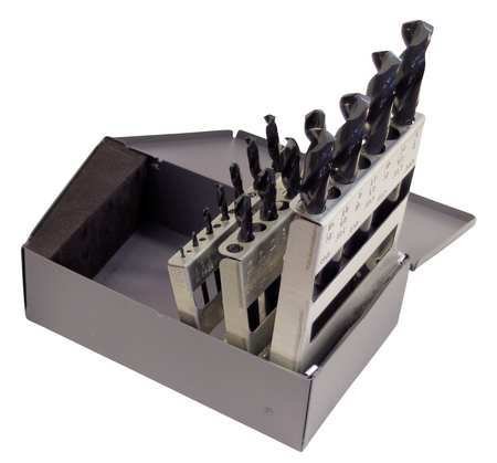 15-Piece Screw Machine Bit Set - High-Speed Steel Drill Bits for Metal, Wood & Plastic - Perfect for DIY, Home Repair & Professional Use