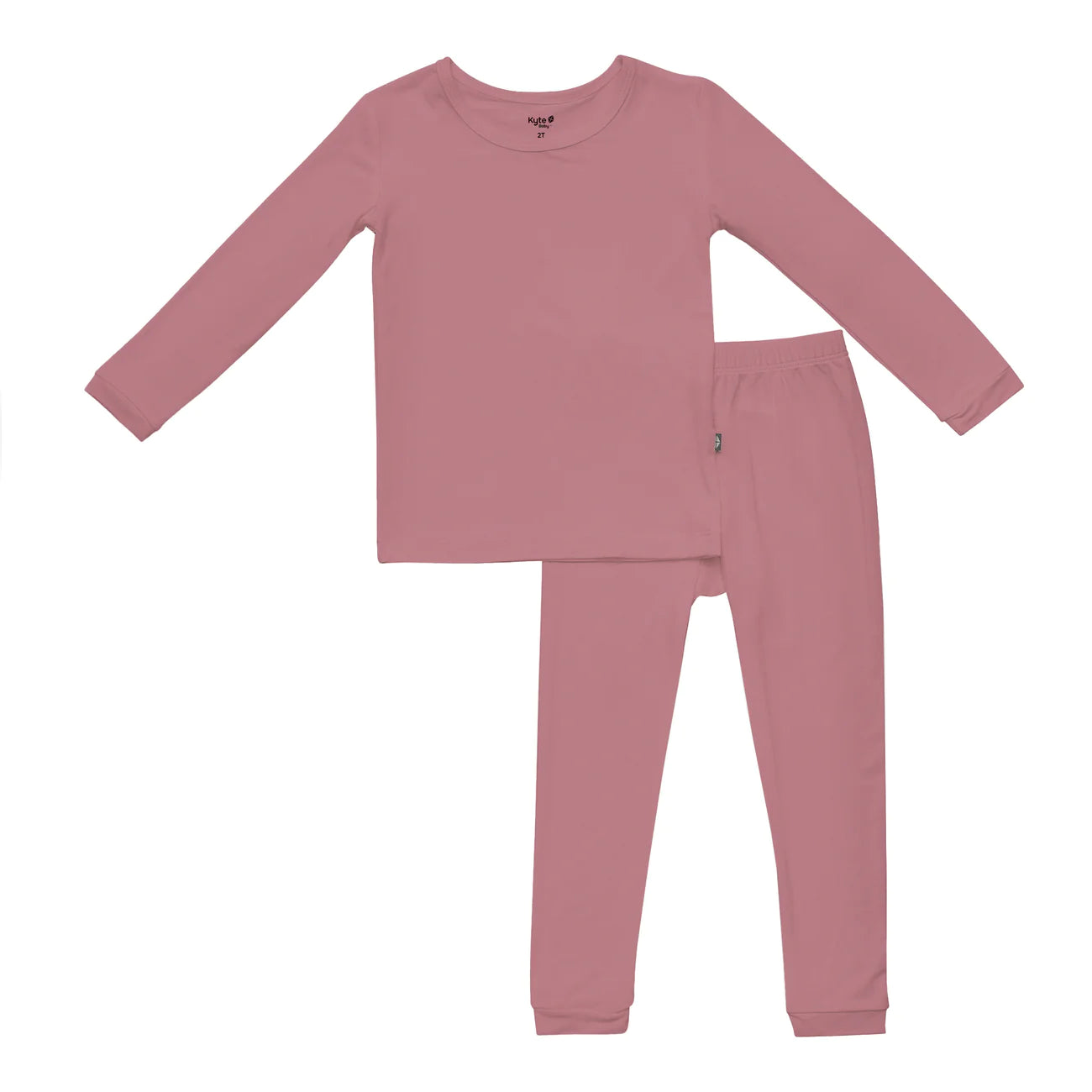 Soft & Cozy Toddler Pajama Set - 100% Cotton Dusty Rose Pink Sleepwear for Baby Girls & Boys | Perfect for Bedtime, Lounging & Nursery Photos