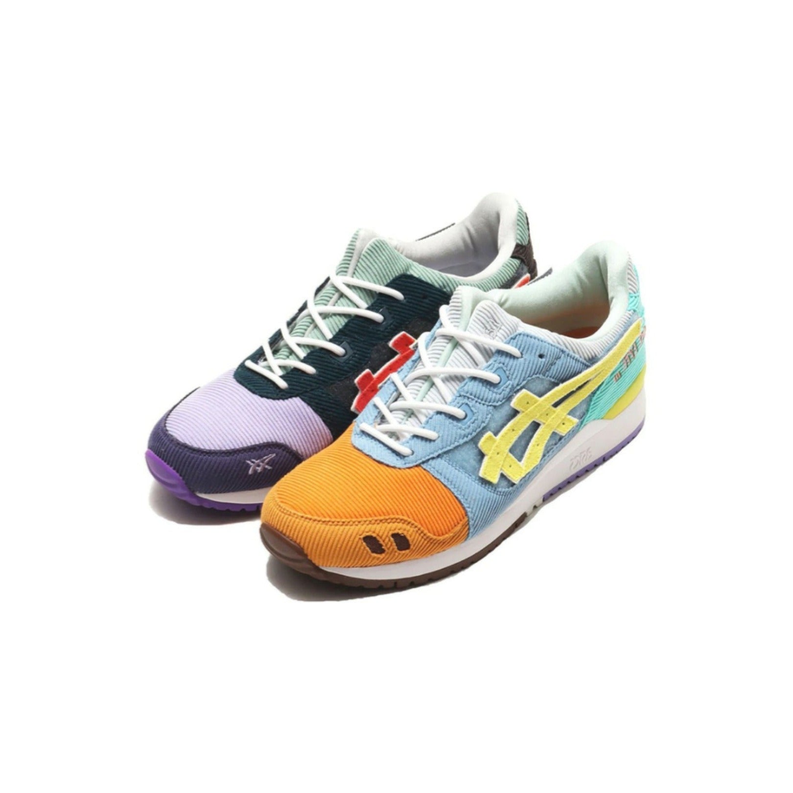 ASICS X Sean Wotherspoon x Atmos Gel Lyte III Sneakers - Men's Retro Running Shoes - Limited Edition Collaboration - Perfect for Streetwear & Sneaker Collectors