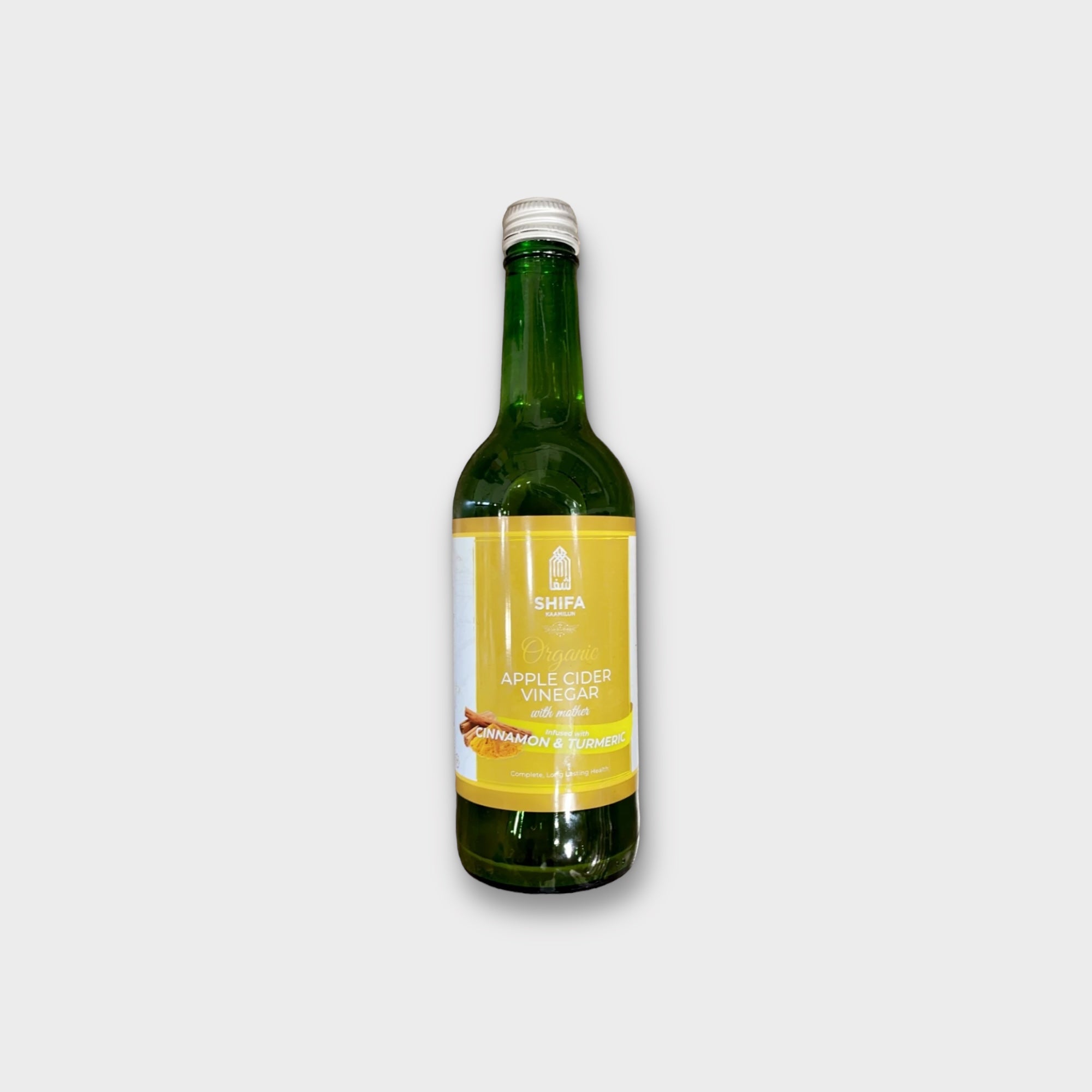Organic Apple Cider Vinegar with Cinnamon & Turmeric - Immune Support & Detox Drink - Perfect for Weight Loss, Digestion & Morning Wellness Routine