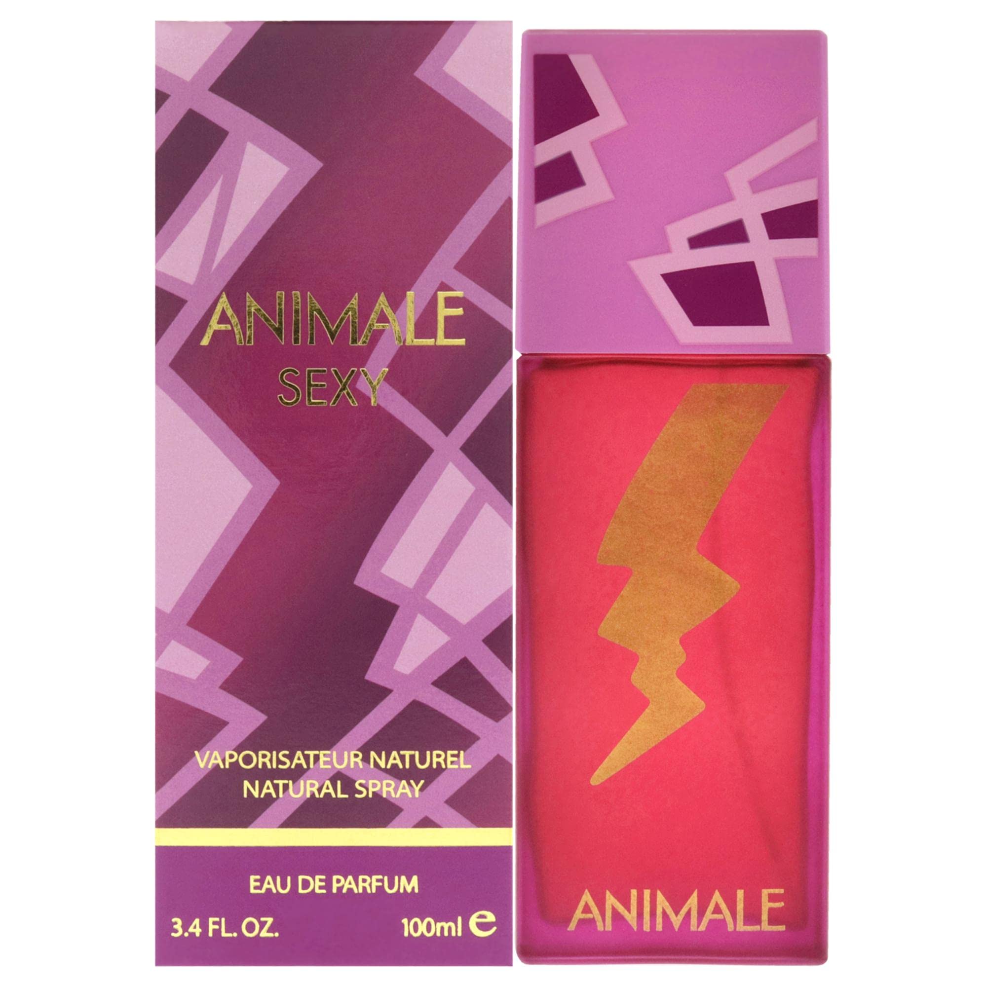 Animale Animale Sexy Eau de Parfum Spray for Women - 3.4 oz Floral Fruity Fragrance | Perfect for Date Night, Evening Events & Special Occasions