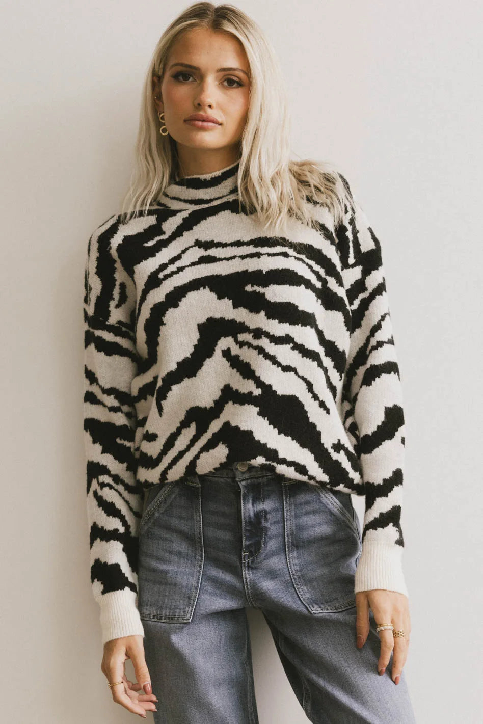 Amorette Knit Sweater for Women - Cozy Cable Knit Pullover Winter Sweater | Soft & Warm Casual Wear for Fall, Winter & Holiday Season | Perfect for Office, Dates & Family Gatherings