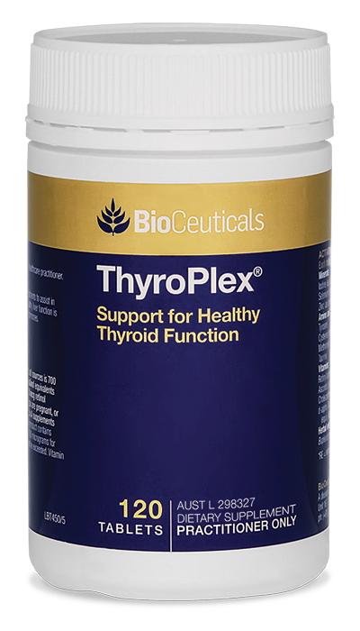 BioCeuticals ThyroPlex Thyroid Support Supplement - Natural Thyroid Gland Support for Energy & Metabolism - Ideal for Hypothyroidism & Hashimoto's Relief (60 Capsules) | Boost Energy, Improve Focus & Support Healthy Weight Management