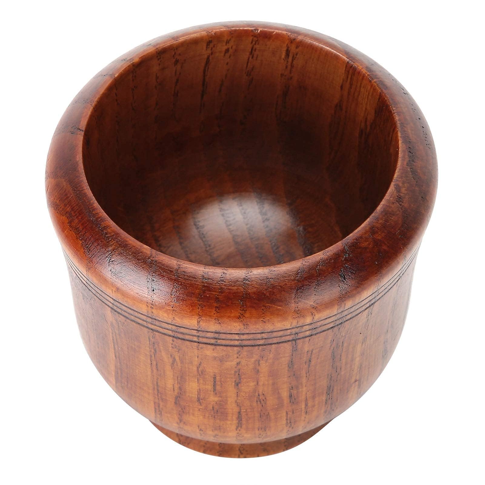 Wooden Mortar and Pestle Set - Handheld Garlic Masher, Herb Grinder & Spice Crusher for Kitchen - Perfect for Grinding Herbs, Spices, Seasonings & Making Fresh Pesto, Guacamole & Curry Pastes